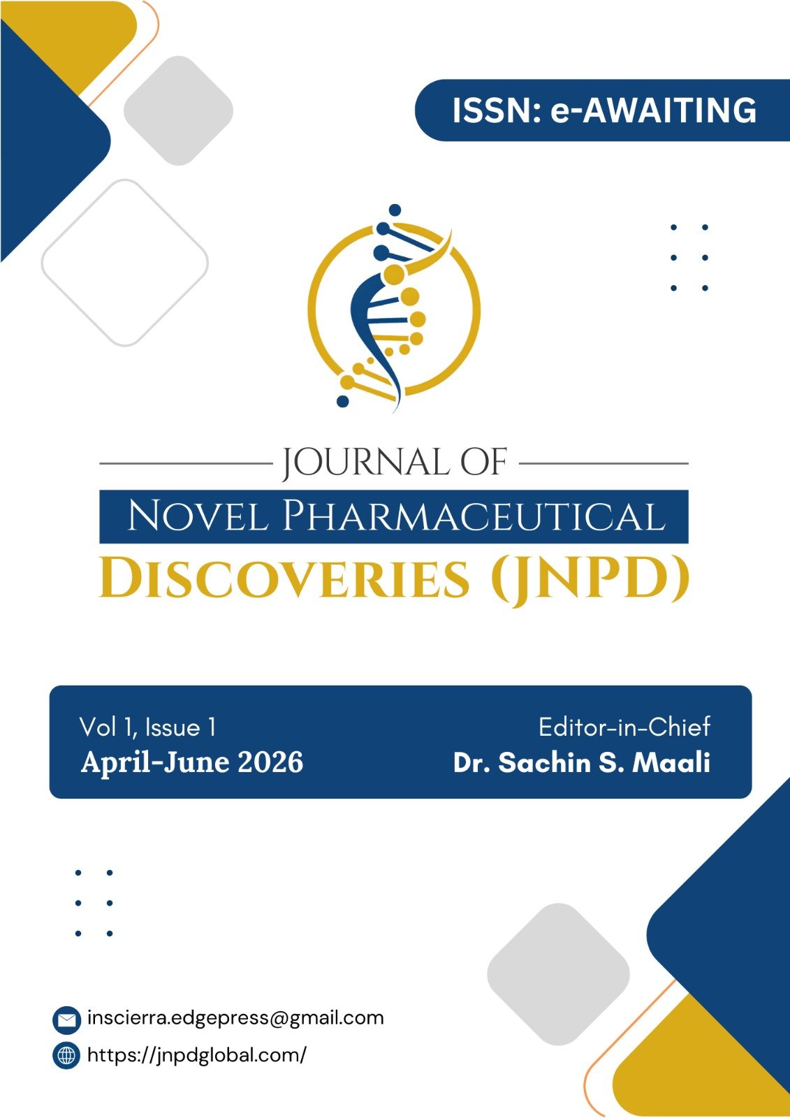 					View JNPD : Vol. 1, Issue 1, April-June 2026
				